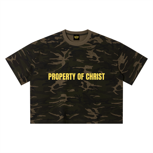 product of christ,christ,tee,product,camo,cropped,light