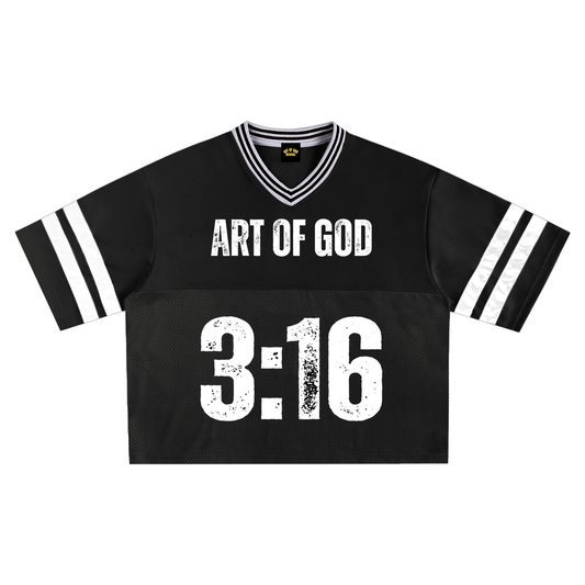 Jersey,3:16,Boxy,Shirt,Art Of God