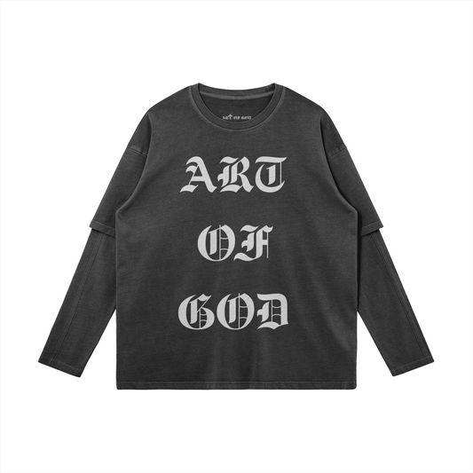 Art of God double layered tee